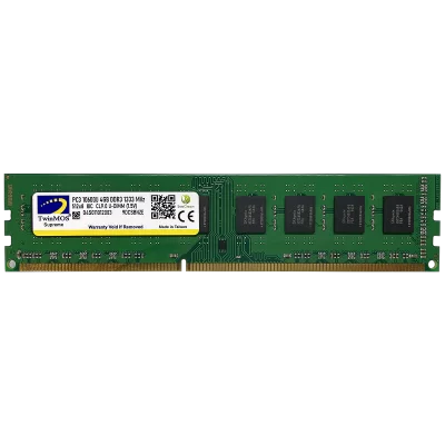 TwinMOS DDR3 4GB 1333MHz U-DIMM For Desktop