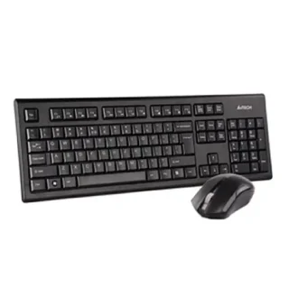 A4 Tech 3000N Black Wireless Keyboard & Mouse Combo