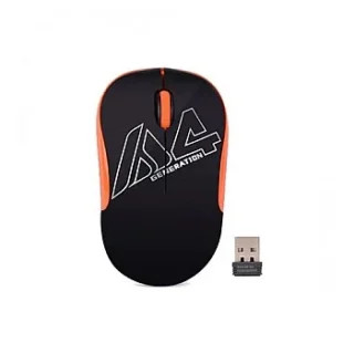 A4Tech G3-300N Black-Orange V-Track Wireless Mouse