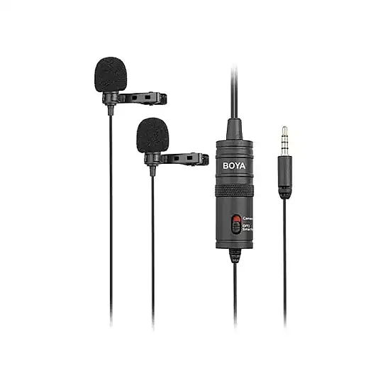 Boya BY-M1DM Dual Lavalier Microphone
