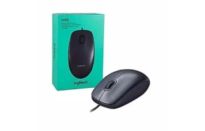 Logitech M90 USB Contoured Shape MOUSE
