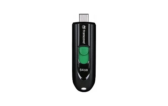 Transcend JetFlash 790C 64GB USB 3.2 Black Pen Drive