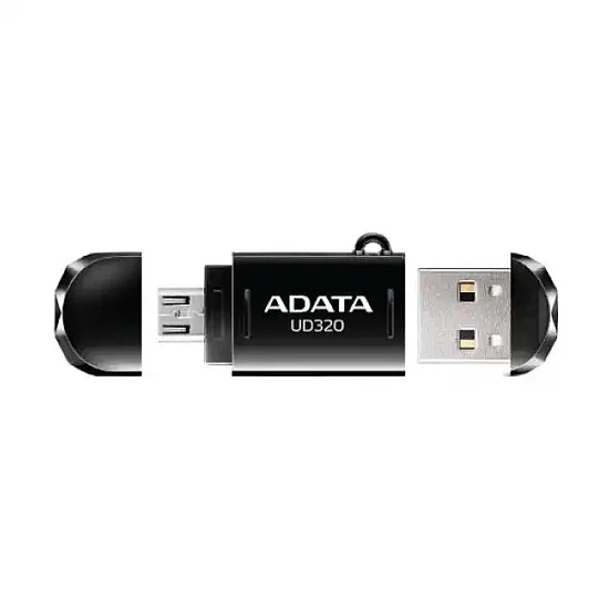 Adata UD320 16GB USB OTG Black Pen Drive