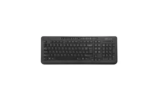 Delux OM02 USB Multimedia Keyboard With Bangla