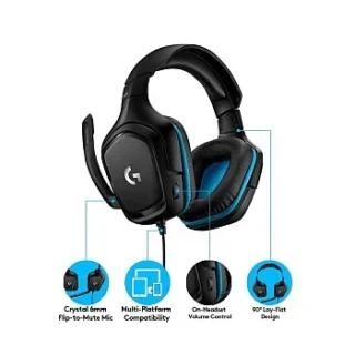 Logitech G431 7.1 Surround Sound Gaming Headset