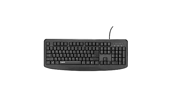 Rapoo NK2500 Black USB Keyboard with Bangla