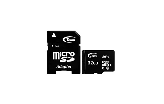 TEAM MicroSDHC/SDXC UHS-I U1 C10 32GB Memory Card