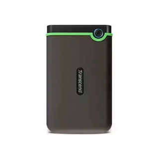 Transcend Storejet 25M3 2TB USB 3.1 Military Green Slim External HDD