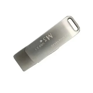 TwinMOS M3 32GB USB 3.1 Gen1 Metal body Silver Pen Drive