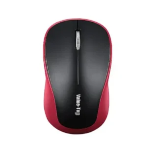 Value-Top VT-310W Metallic Scroll Wireless Optical Mouse with Battery