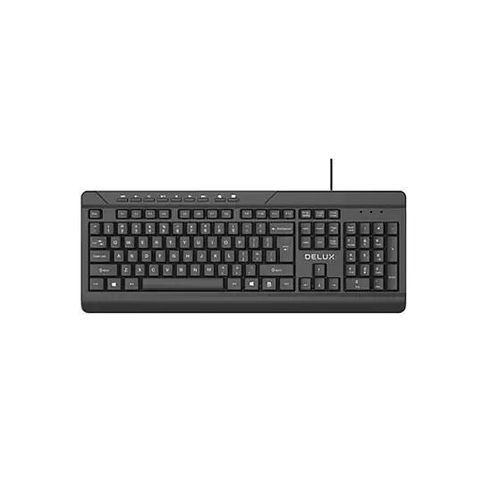 DELUX K7010 WIRED OFFICE USB KEYBOARD